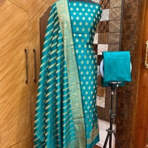 Exclusive Katan Banarasi Unstitched Salwar kameez with Dupatta Suit Piece