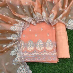 Exclusive Tissue Banarasi Unstitched Salwar kameez with Dupatta Suit Piece       BANARASI   SUIT*  Tissue silk