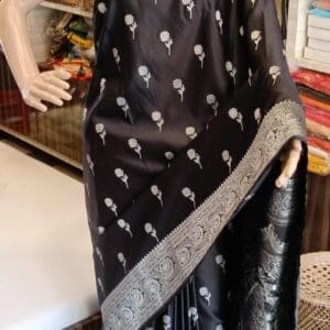 Excellent high Quality Banarasi Katan Mashru Silk Saree
