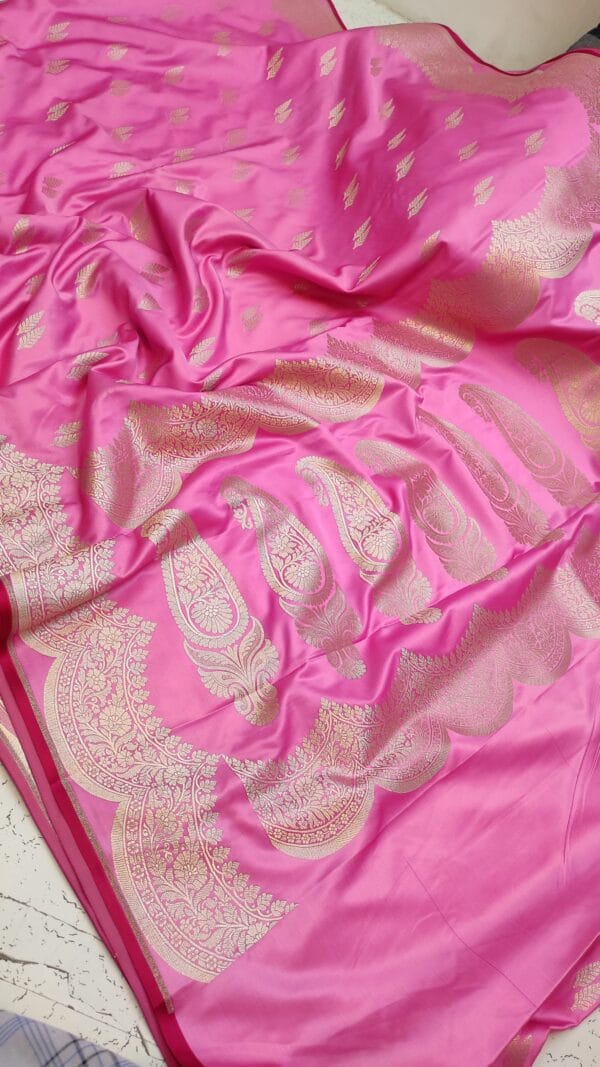 Banarasi Katan Mashru Silk Saree
